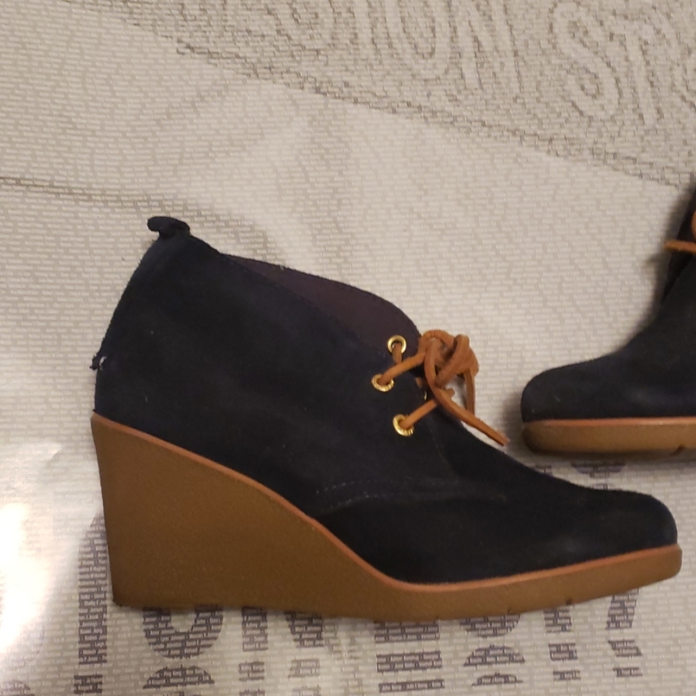 sperry Platform booties.